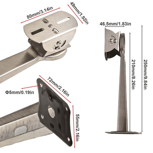 Home Installation Adjustable Angle Alloy Bracket Exceptional Stability - Zdjęcie 19 z 33