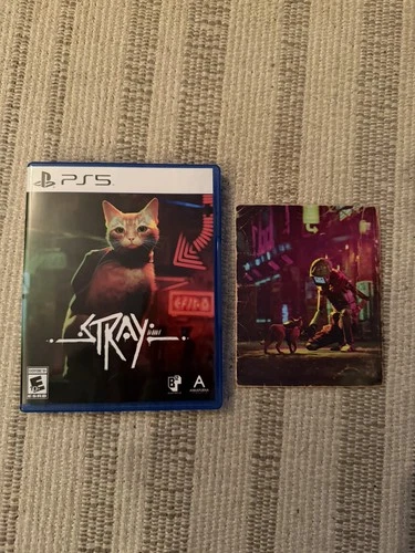 Stray - Sony PlayStation 5 CIB with sealed cards