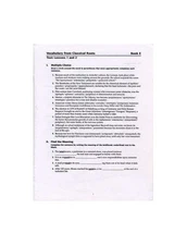 Vocabulary from Classical Root - VERY GOOD