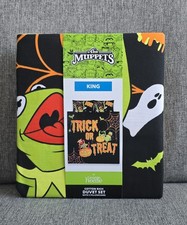 Image of 'The Muppets' Trick or Treat - King Duvet Set - Kermit the Frog