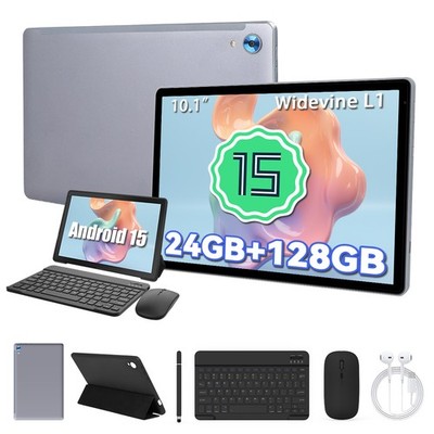 10 inch Android 15 Tablet 24GB RAM 128GB ROM (1TB TF) WiFi 5000mah Dual Camera