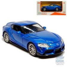 Toyota GR Supra Escala 1/32 Modelo Coche Diecast Vehículo de Juguete Colección Regalo Azul