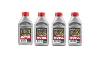 Motul RBF 660 - Racing DOT 4 Brake Fluid 500ml (Pack of 4)