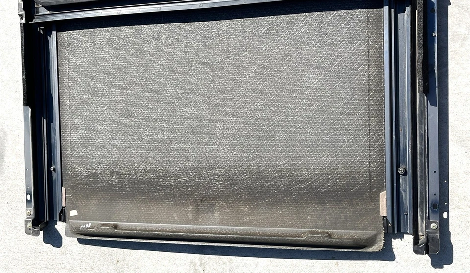 1996-2002 OEM Toyota 4Runner sun moon roof glass window shade sunroof COMPLETE - Image 2 of 4