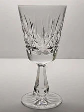  Waterford Crystal Rosslare Wine Goblet   6"