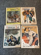 (4) 1934 American Boy Magazines Classic Daisy Air Rifle Ads Nice!