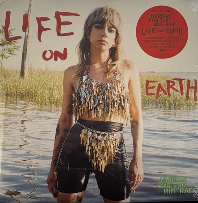 Hurray for the Riff Raff Life On Earth INDIE EXCLUSIVE Clear Color Vinyl Record