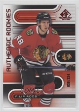 2022-23 Upper Deck SP Game Used Authentic Rookies Red 38/224 Filip Roos #200 3g2