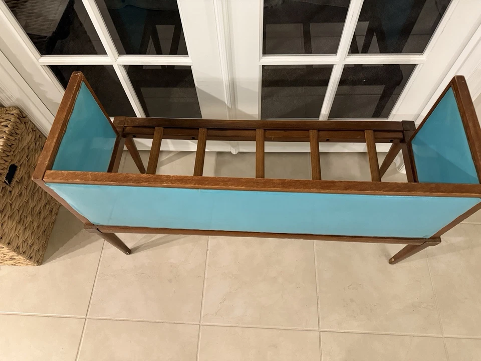 Vintage late 50s early 60s mid-century modern settee - Image 2 of 4