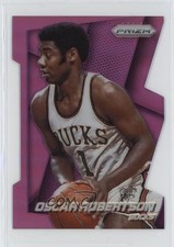 2014-15 Panini Prizm Purple Die-Cut Prizm 86/139 Oscar Robertson #187 HOF 14cm