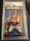 2024 Topps Finest Jayden Daniels Blue Refractor 183/200 PSA 10