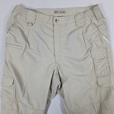 511 Tactical Pants Mens 38x30 Fits 38X29 Beige Cargo Utility Rip Stop Stretch