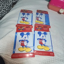 MICKEY MOUSE NWT SET OF 4 DECORATIVE PREPASTED WALL BORDER UNOPENED