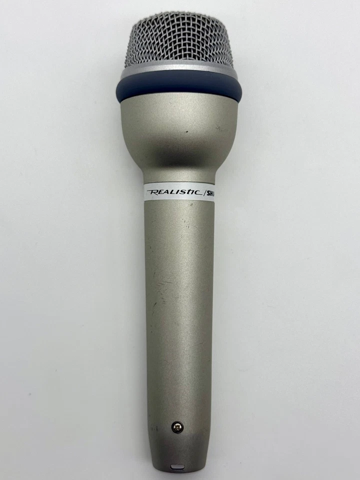 Vintage Realistic / Shure Onmidirectional Dynamic Microphone 33-1070B - (#5) - Image 3 of 4