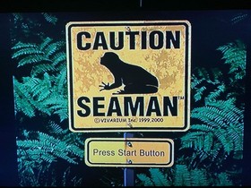 Seaman (Sega Dreamcast, 2000) [COMPLETE / CIB / GAME ONLY / NO MIC] *TESTED