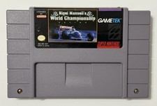 Nigel Mansell's World Championship - Super Nintendo *Tested & Working* SNES