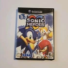 SEGA Sonic Heroes Nintendo GameCube 2004 Complete w/ Manual NTSC-U/C E Action