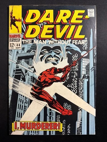 Daredevil #44 1968 Silver Age 1st Print Vintage Marvel Comics VG *A3