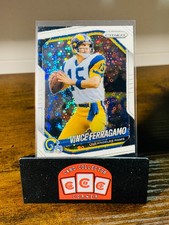 2025 Panini Prizm Prizms White Disco #240 Vince Ferragamo Rams