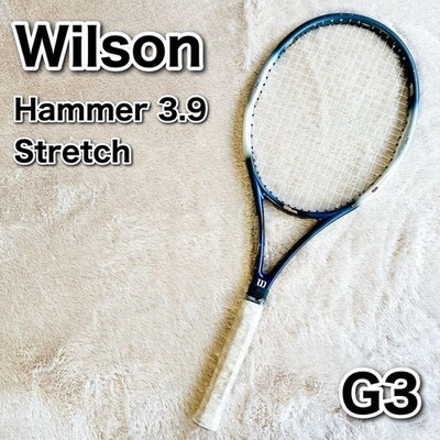 Wilson Hammer 3.9 Stretch Tennis Racket G3 Power Lightweight Used
