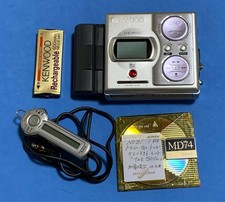 Kenwood DMC-K7R MD Walkman Portable MD Player Tested