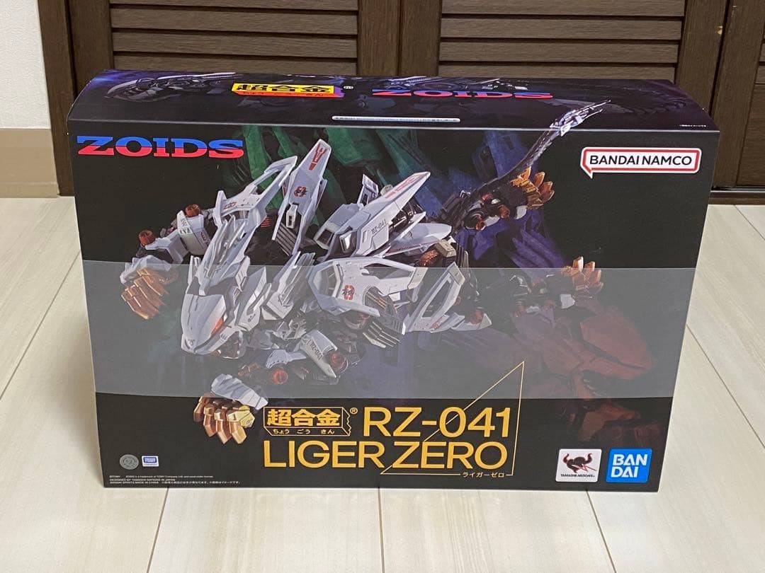 BANDAI Chogokin ZOIDS RZ-041 Liger Zero Action Figure New Century Zero Spirits