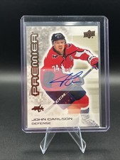 2024- 25 Upper Deck Premier - John Carlson #56 Bronze Autographs (AU)