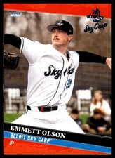 2025 Emmett Olson Choice Minor League Rookie RC Beloit Sky Carp