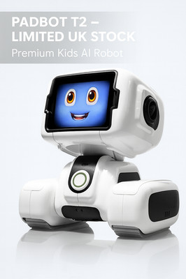 PadBot T2 Kinder KI-Roboter   selten   brandneu UK-Bestand interaktives pädagogisches Spielzeug
