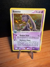 Carta Pokemon BANETTE EX LEGGENDE NASCOSTE #1/101 Holo Foil rara quasi nuova TCG