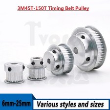 HTD-3M 45T-150T Timing Belt Pulley Pitch 3mmm With Step Drive Pulleys Width 11mm