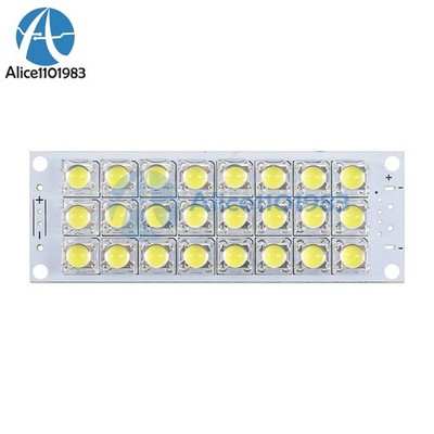 5PCS DC 5V 24-LED Super Bright White Piranha LED board LED Lights Lamp #md