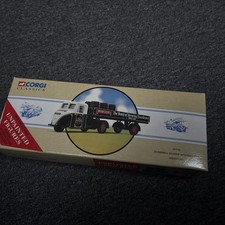 CORGI TOYS 97318 SCAMMELL SCARAB TRUCK - WHITE BLACK 1:43 - New & Boxed