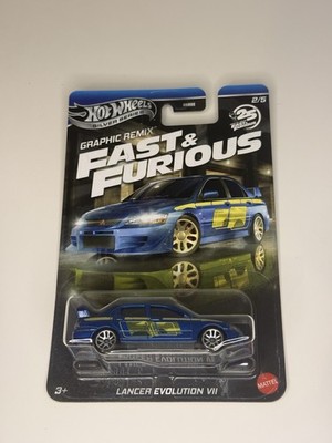 2025 Hot Wheels Silver Series Graphic Remix Fast & Furious Lancer Evolution