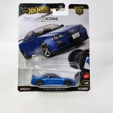 Nissan Skyline GT-R V-Spec * 2025 Hot Wheels Car Culture TIMELESS ICONS * Case N