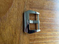 Panerai 22mm Steel Tang Buckle - 100 OEM Panerai - Polished clasp strap 24