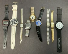 Large Watch Lot, Vintage And Modern, parts and repair. Lot#17