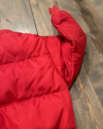 POLO By Ralph Lauren Boy’s Long Sleeve Solid Red Zip Up Puffer Winter Jacket 5 - Picture 13 of 14