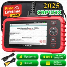 LAUNCH CRP123X OBD2 Scanner ABS SRS Code Reader Check Engine Car Diagnostic Tool