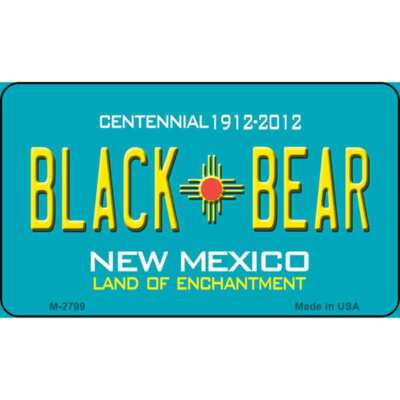Black Bear New Mexico Novelty Magnet M-2799 | eBay