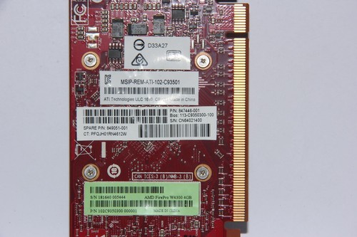 Tarjeta de gráficos AMD 102C9350300 FirePro W4300 cuatro mini puerto de pantalla - Imagen 3 de 3