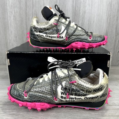 nike waffle racer pink