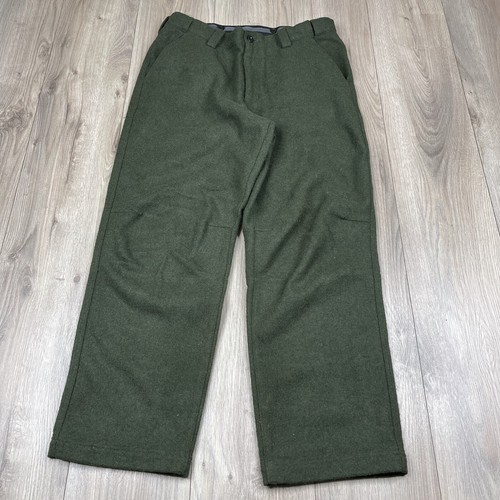 L.L.Bean Maine Guide Green Heavy Wool 