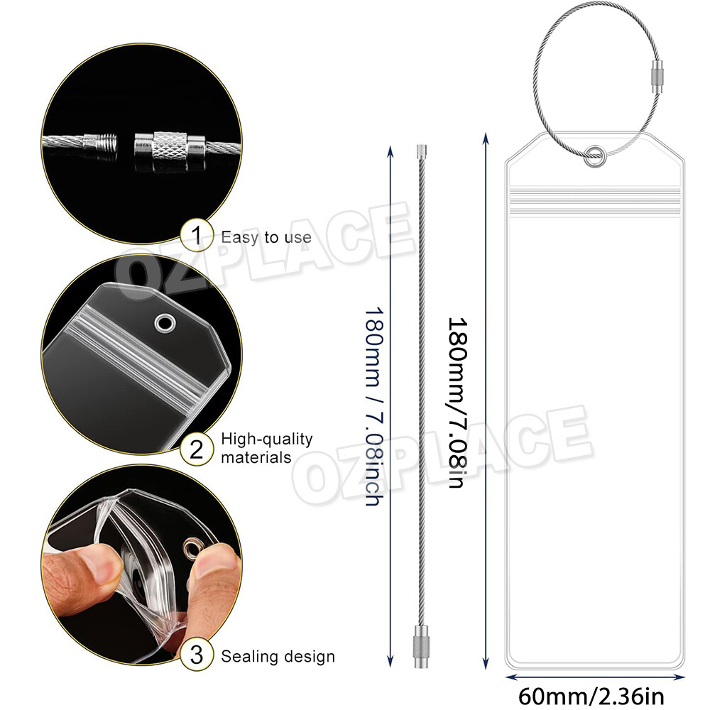 8PC Cruise Ship LUGGAGE TAG HOLDERs Suits Royal Caribbean, Cunard and Celebrity eBay