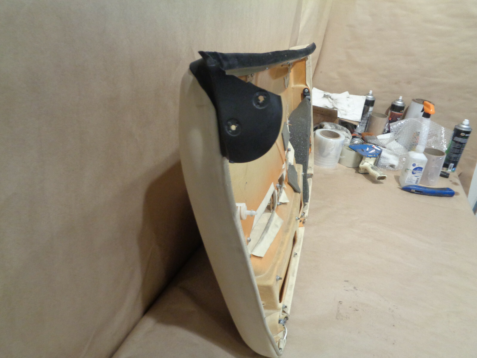 Ferrari 430 Coupe, Spider - RH Interior Door Panel  Cream - P/N 68169304