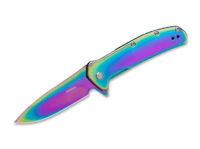 Kershaw Outcome Rainbow Taschenmesser 8Cr13MoV Edelstahl Frame Lock ✔️ 01KS248