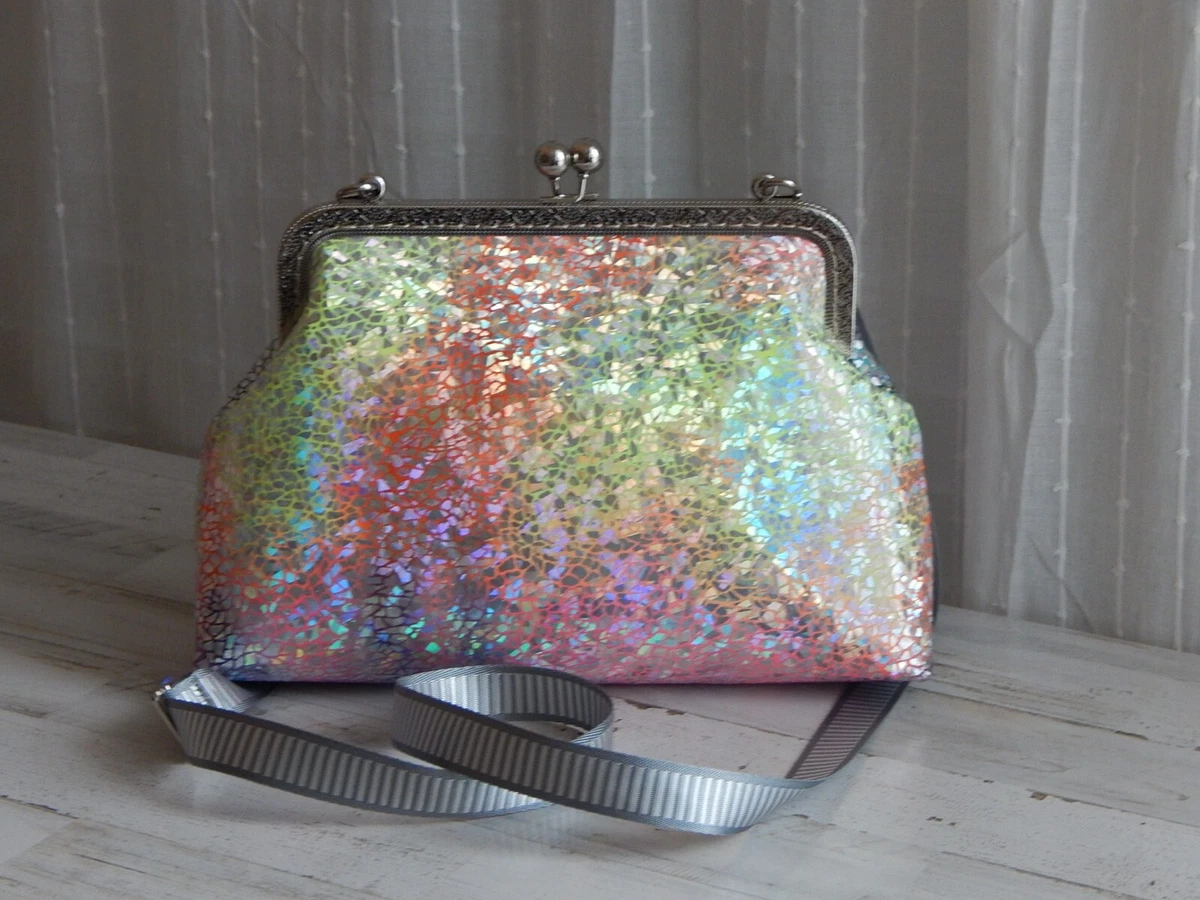 Tie dye purse designer sale