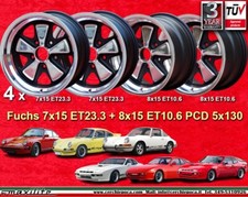 Set cerchi Porsche 911 SC TURBO 7x15+8x15 Felgensatz  RSR wheels