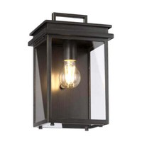 Elstead Glenview AußEn-Wandleuchte E27 31Cm Antike Bronze IP44