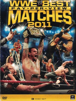 WWE: The Best Pay-Per-View Matches of 2011 (DVD, 2011)